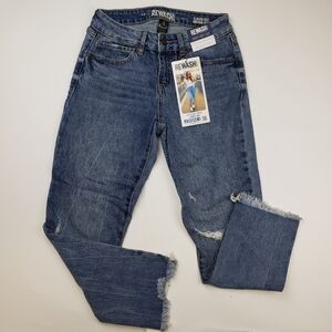 Rewash Classic Rise Jersey Crop Ankle Jeans